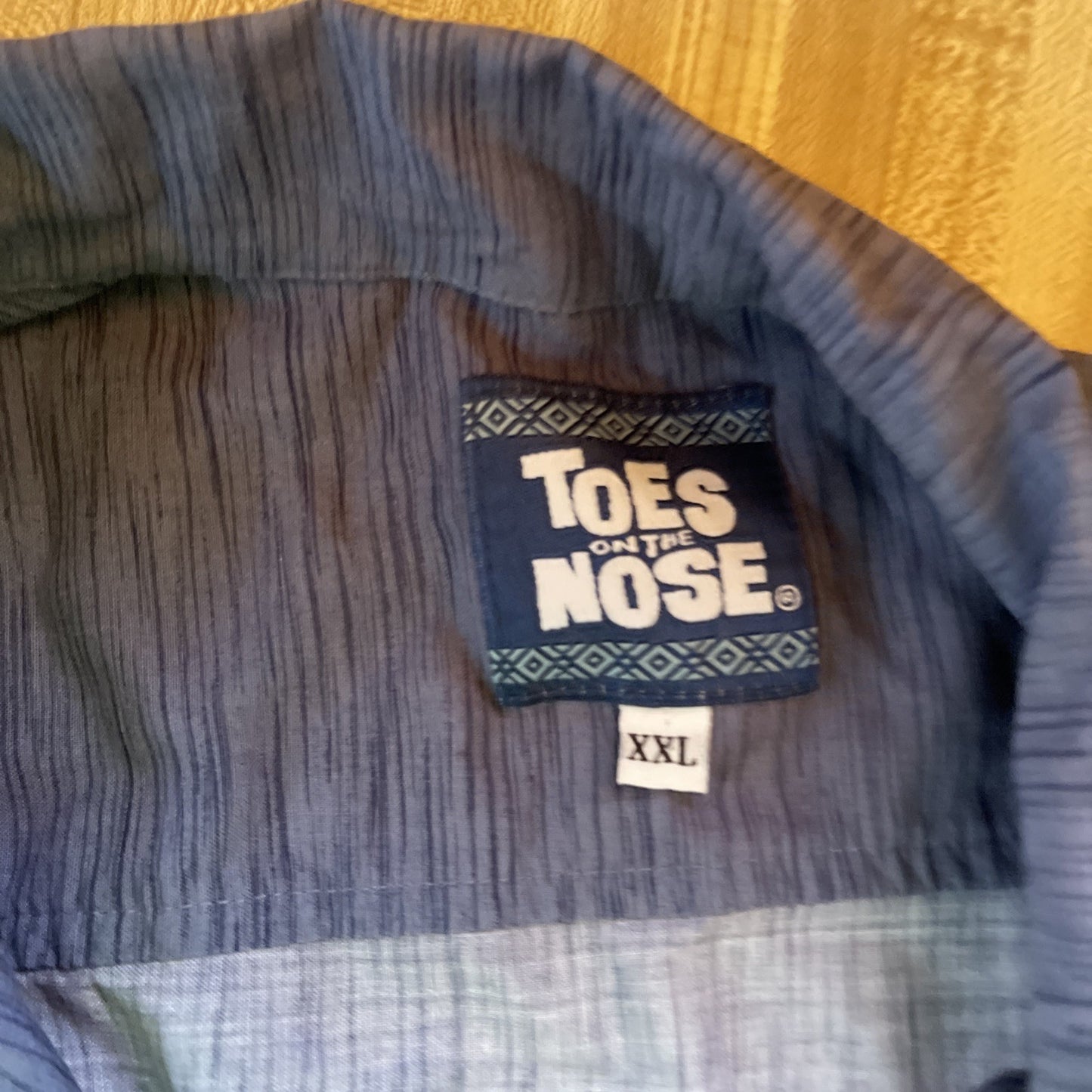 Toes On The Nose Hawaiian Shirt XXL 