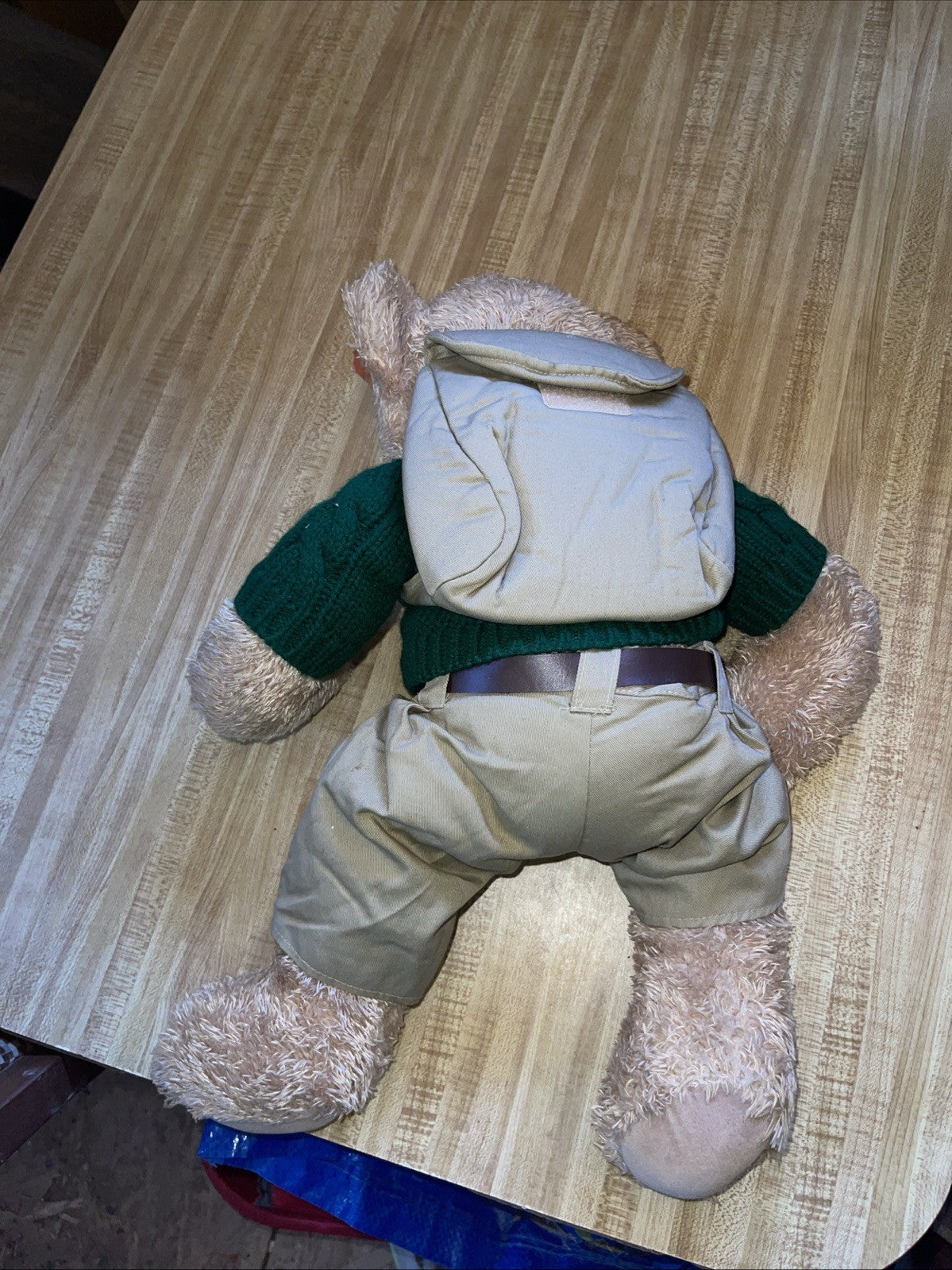 Barnes & Noble "Barnsie"Teddy Bear Backpack Plush 21” Stuffed 2003 Herrington