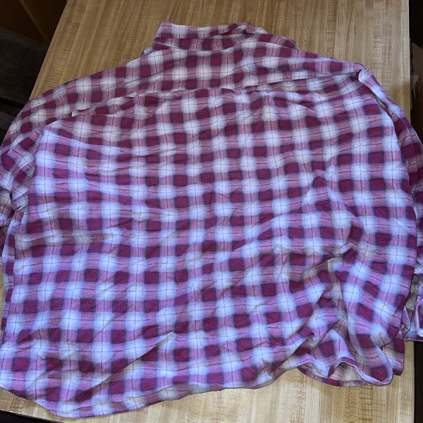 saugatuck flannel shirt 3X