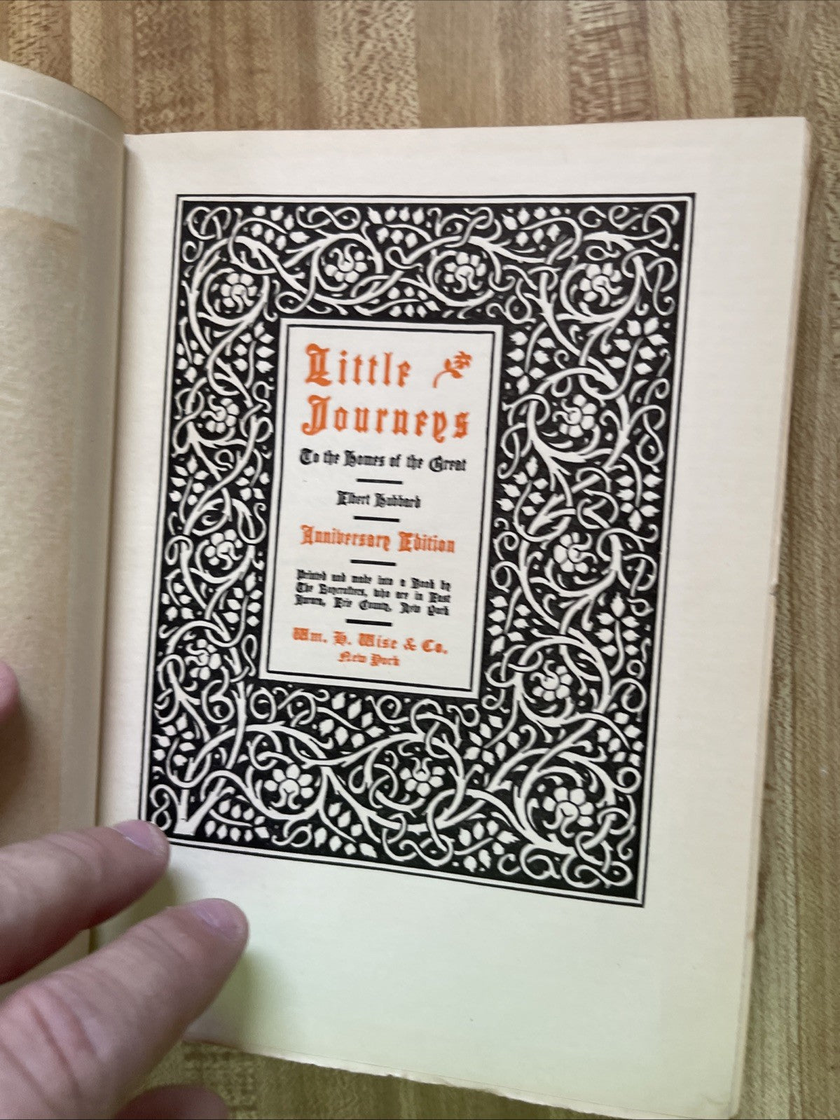 Little Journeys Hardcover 1916