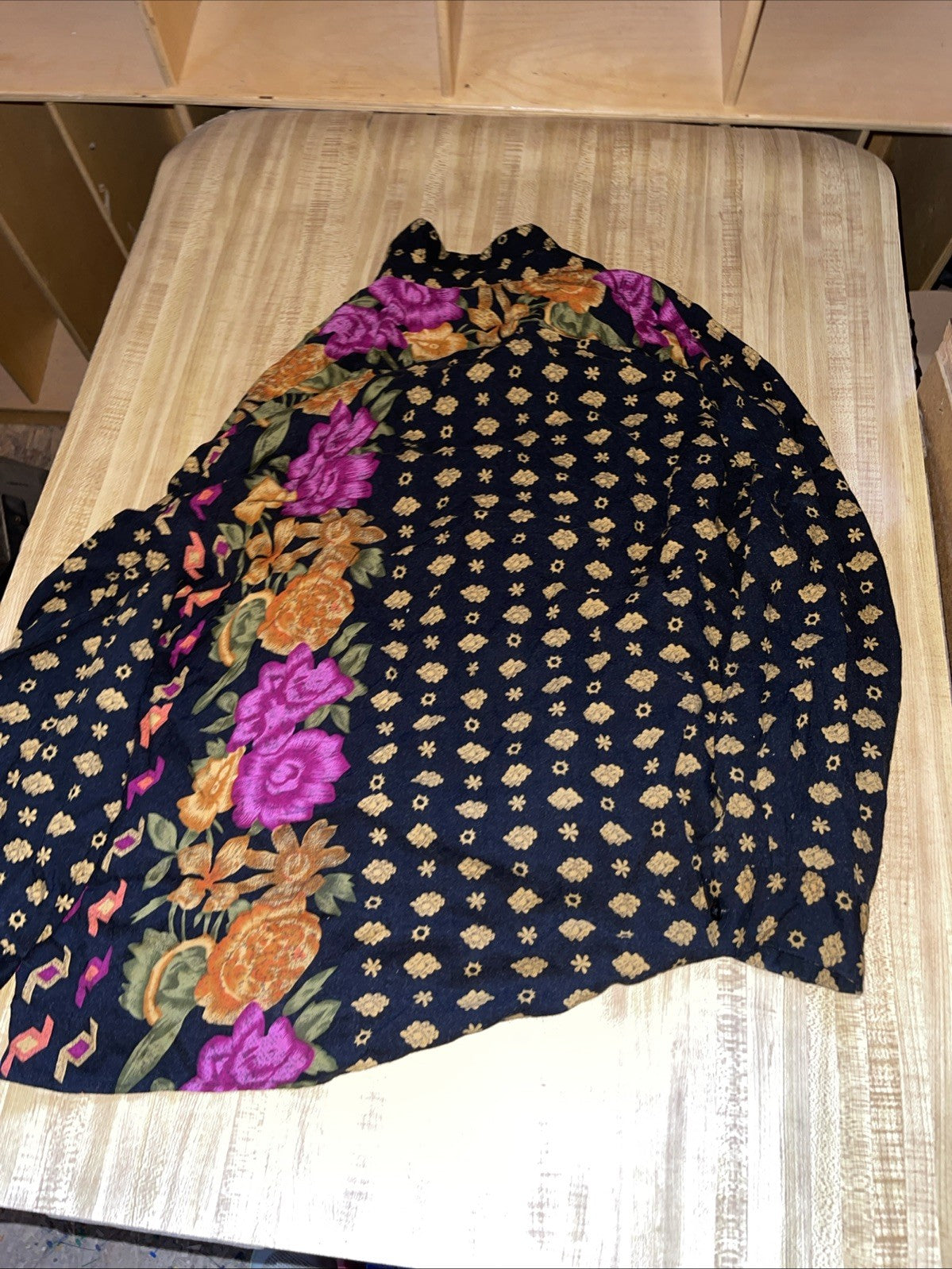 Gianni Abozzi Button Up XL Vintage Rayon 