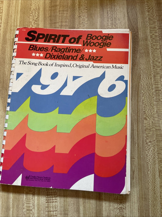 Spirit Of Boogie Woogie Song Book