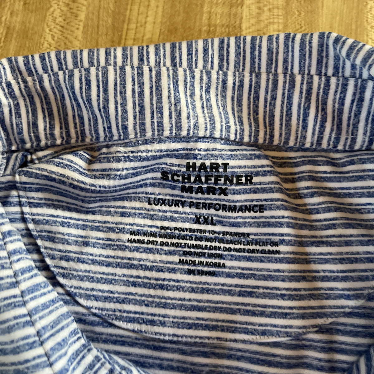 hart schaffner marx luxury performance Polo XXL 