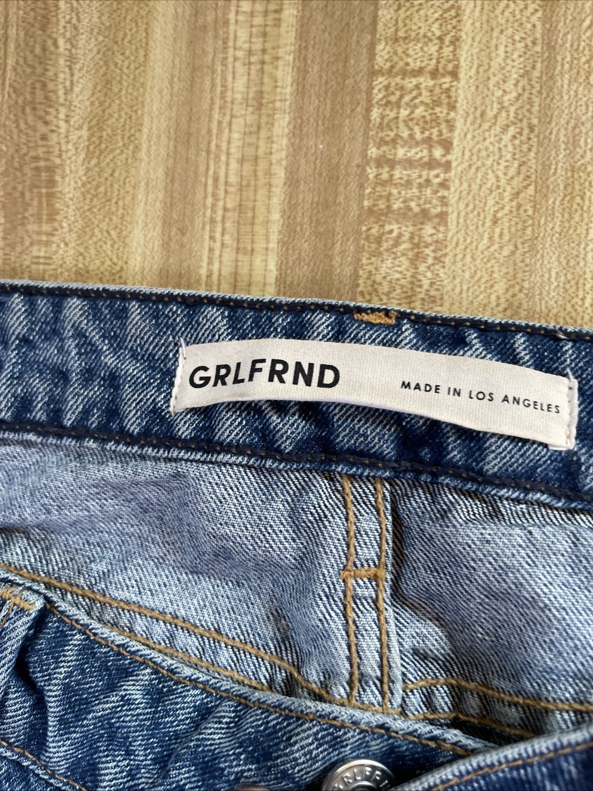 Grlfrnd The Kate Low Ride Slim Crop Jeans 28