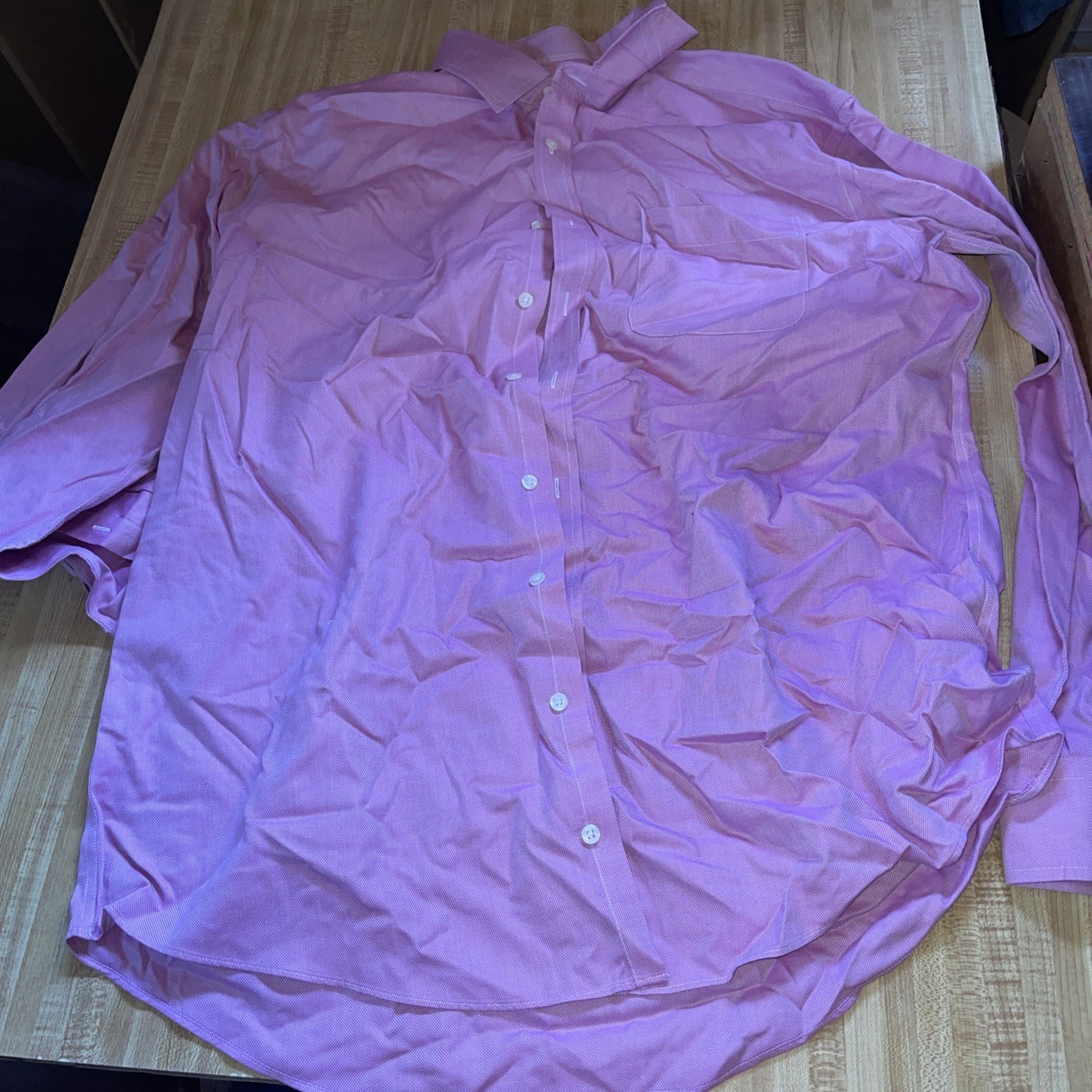 EB Wood Non Iron Dress Shirt 17.5
