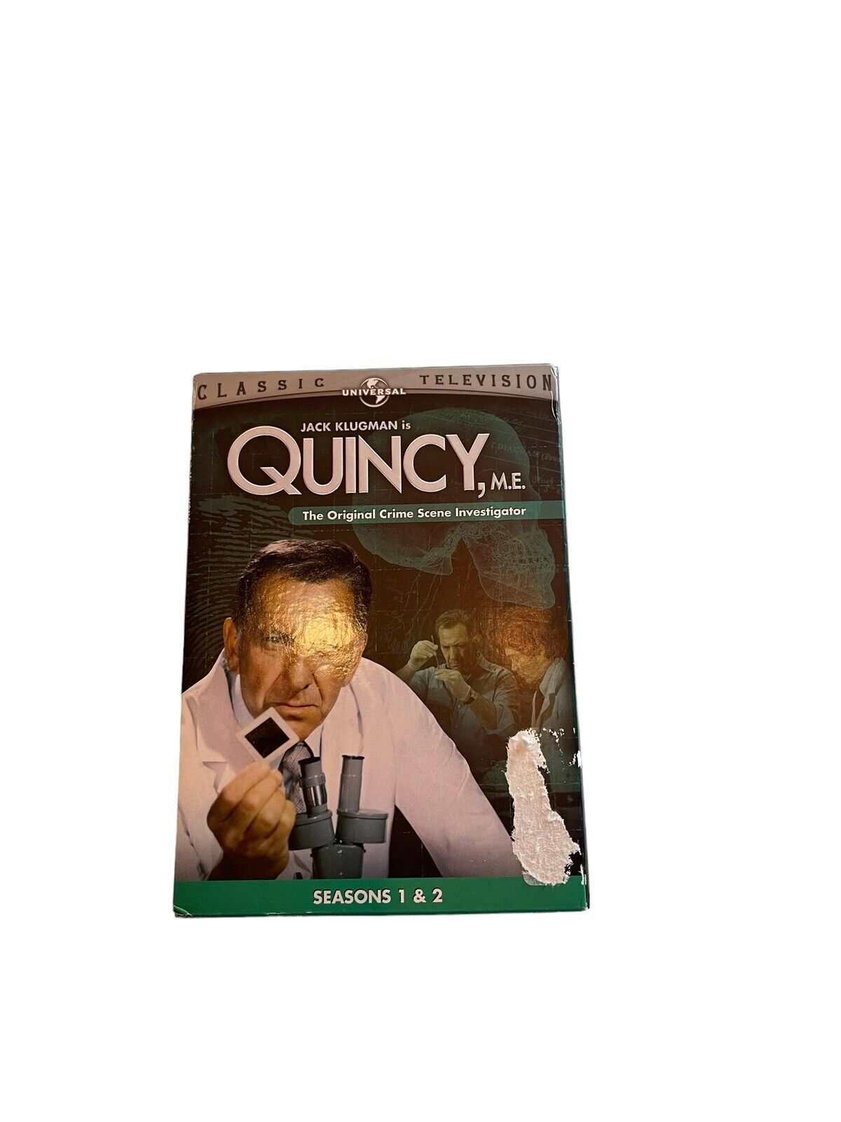 Quincy, M.E. - Seasons 1  2 (DVD, 2005, 3-Disc Set)