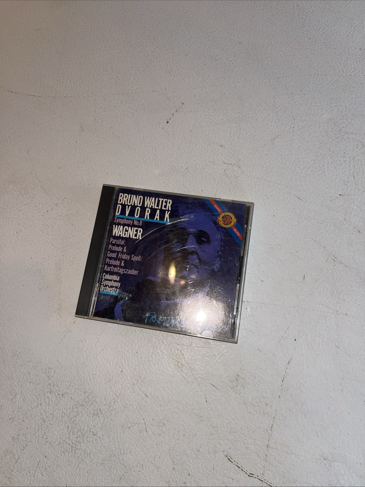 Bruno Walter Dvorak Symphony No.8 Wagner Parsifal Columbia Symphony CD