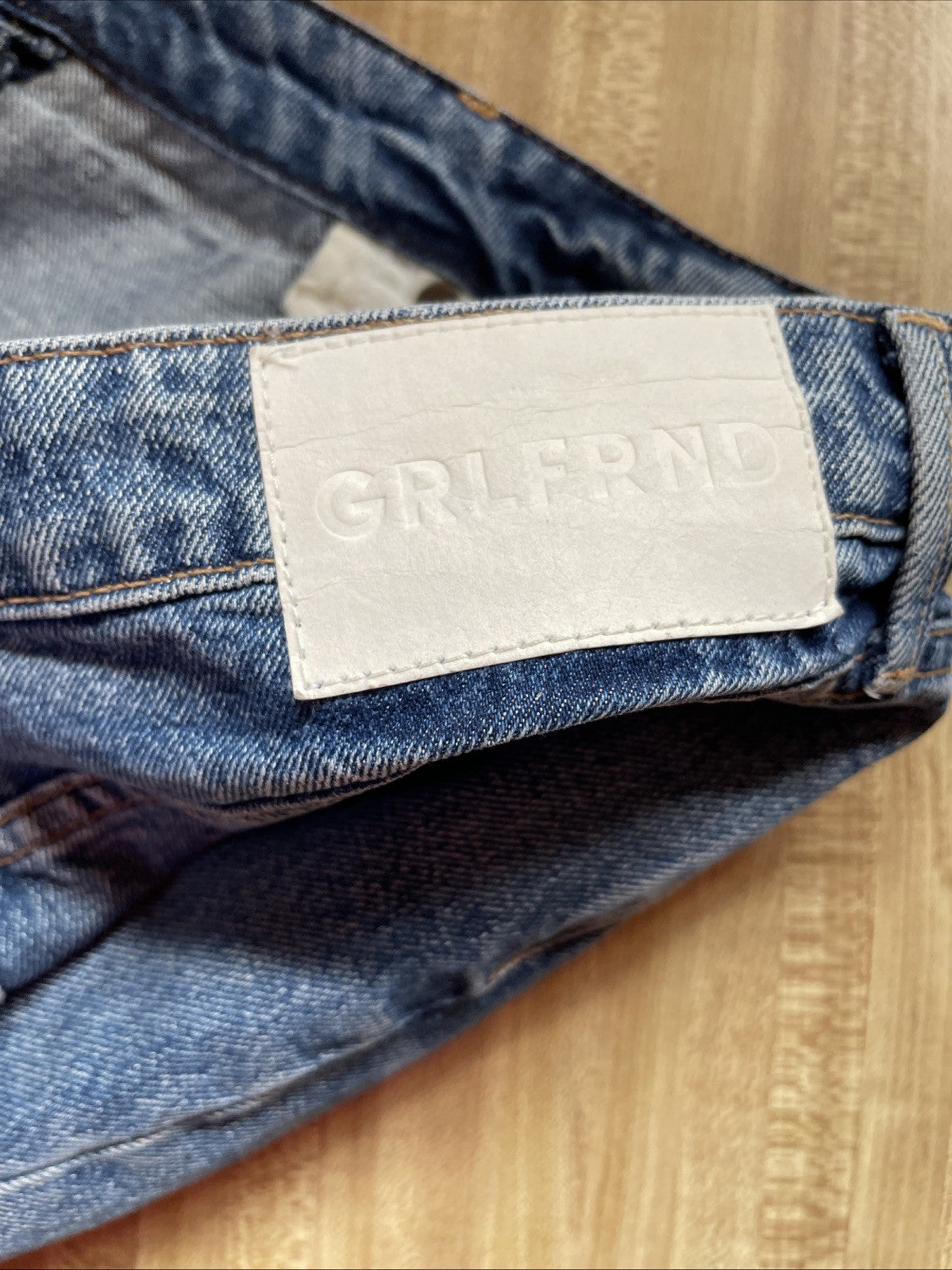 Grlfrnd The Kate Low Ride Slim Crop Jeans 28