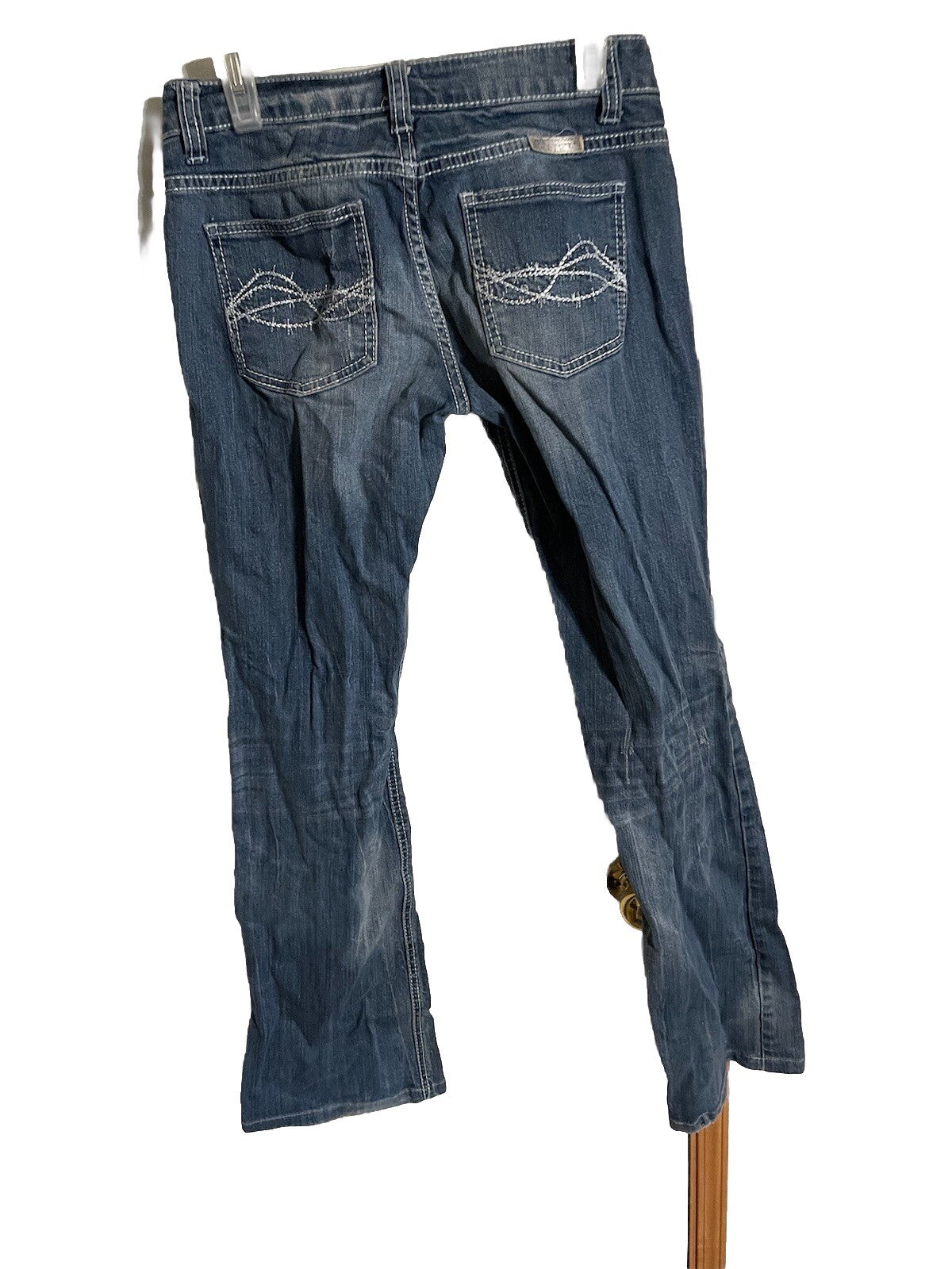 Cowgirl Tuff Hippie Jeans 27