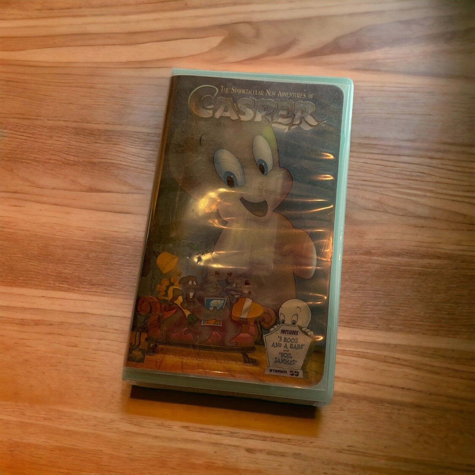 Spooktacular New Adventures of Casper, The - 3 Boos and a Babe/Poil Jammed (VHS,