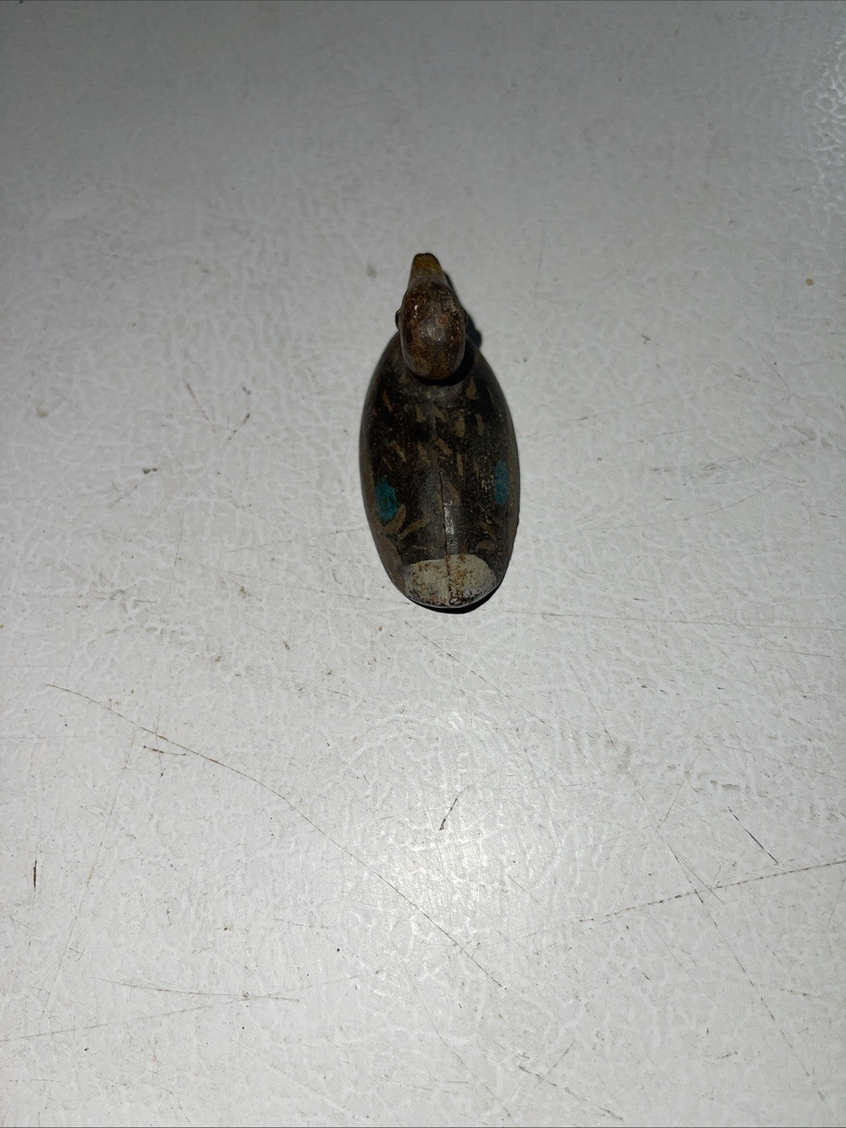 Vintage Duck Paperweight Heavy 