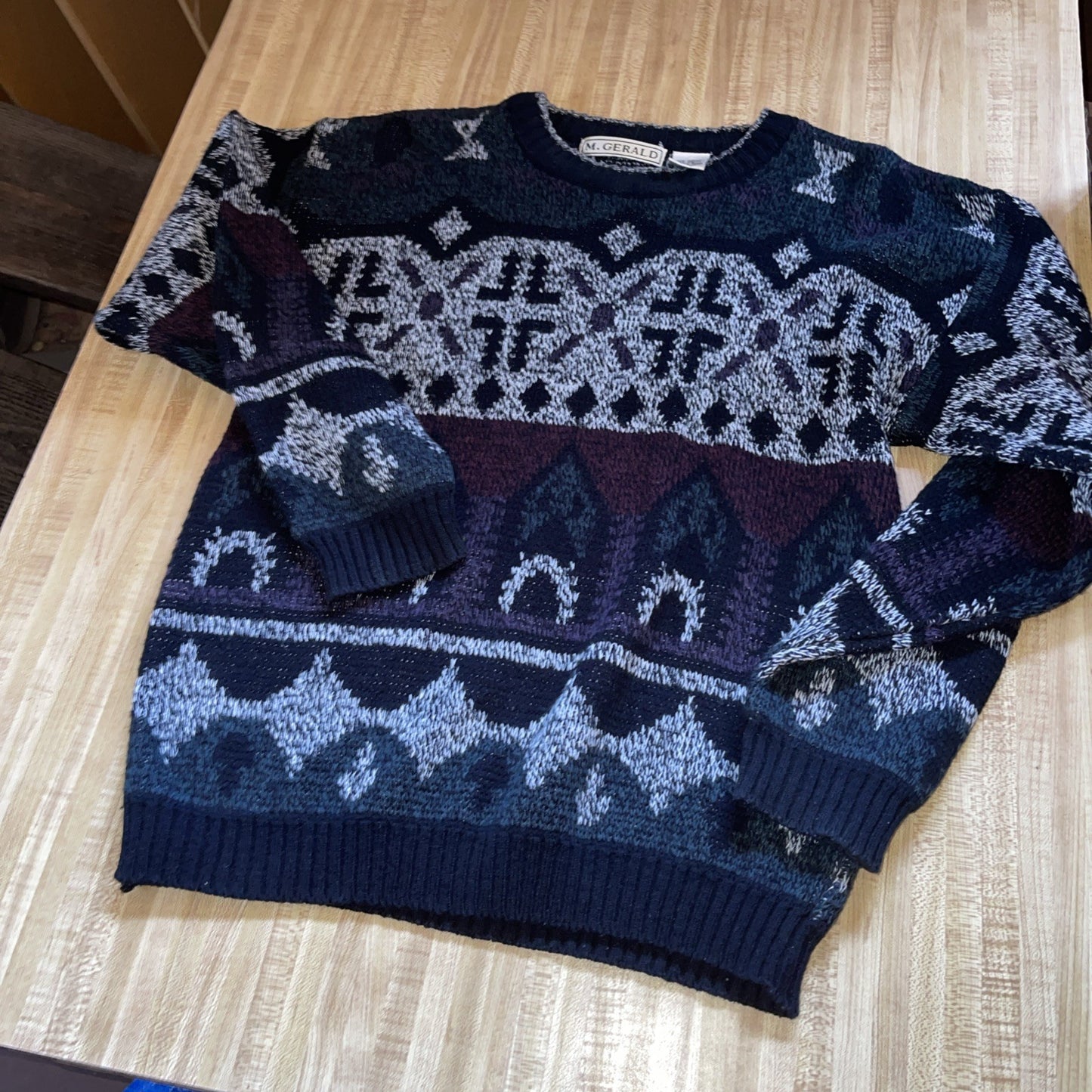 Vintage M. Gerald Sweater Large 