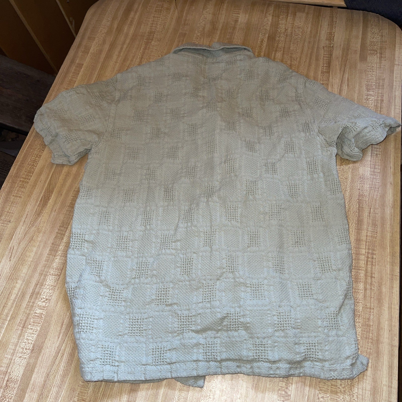 Folk Button Up Shirt Medium 