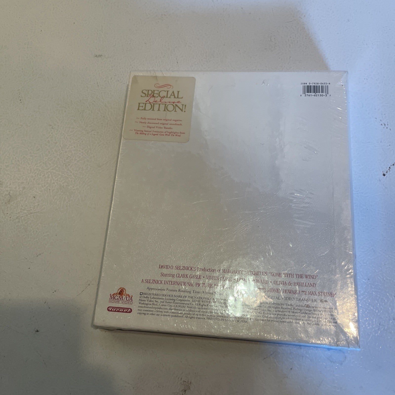 Gone With the Wind (VHS, 1990, 2-Tape Set, Deluxe Edition)