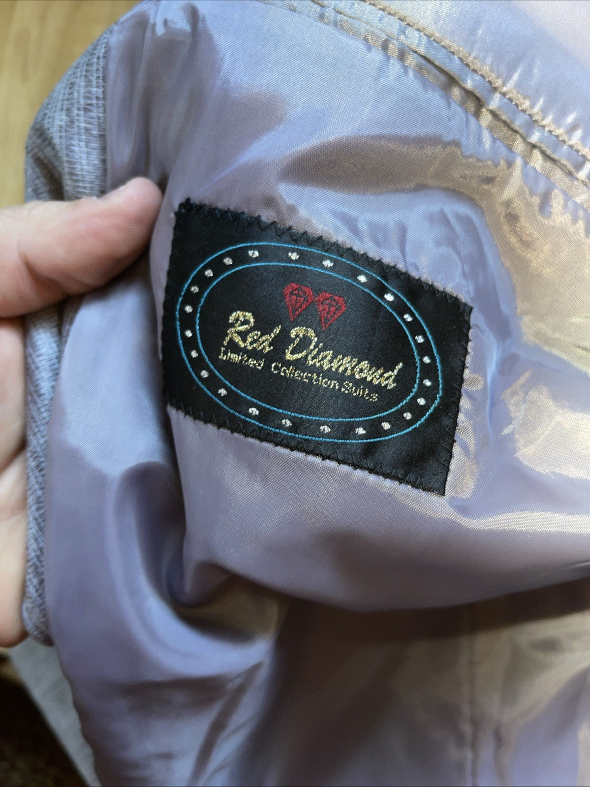 Deadstock Red Diamond Western Blazer 52
