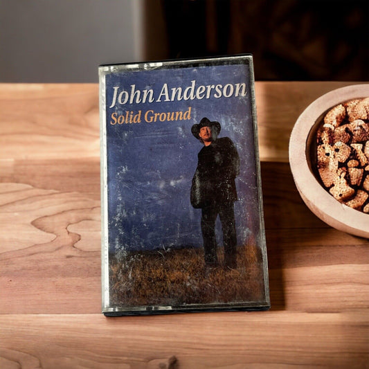 Solid Ground by John Anderson (Cassette, Jun-1993, BNA)