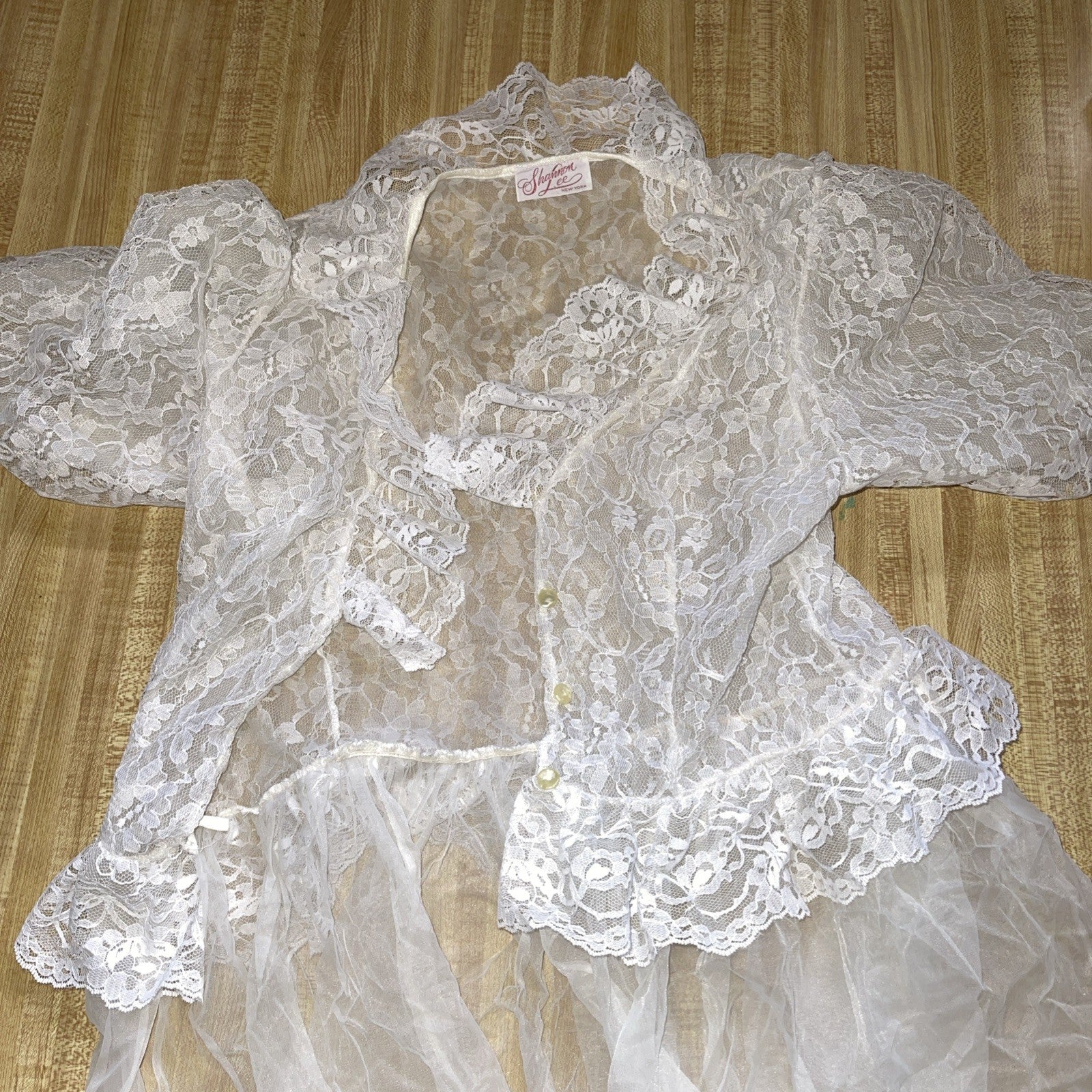 Vintage Shannon Lee Sheer Nightgown 
