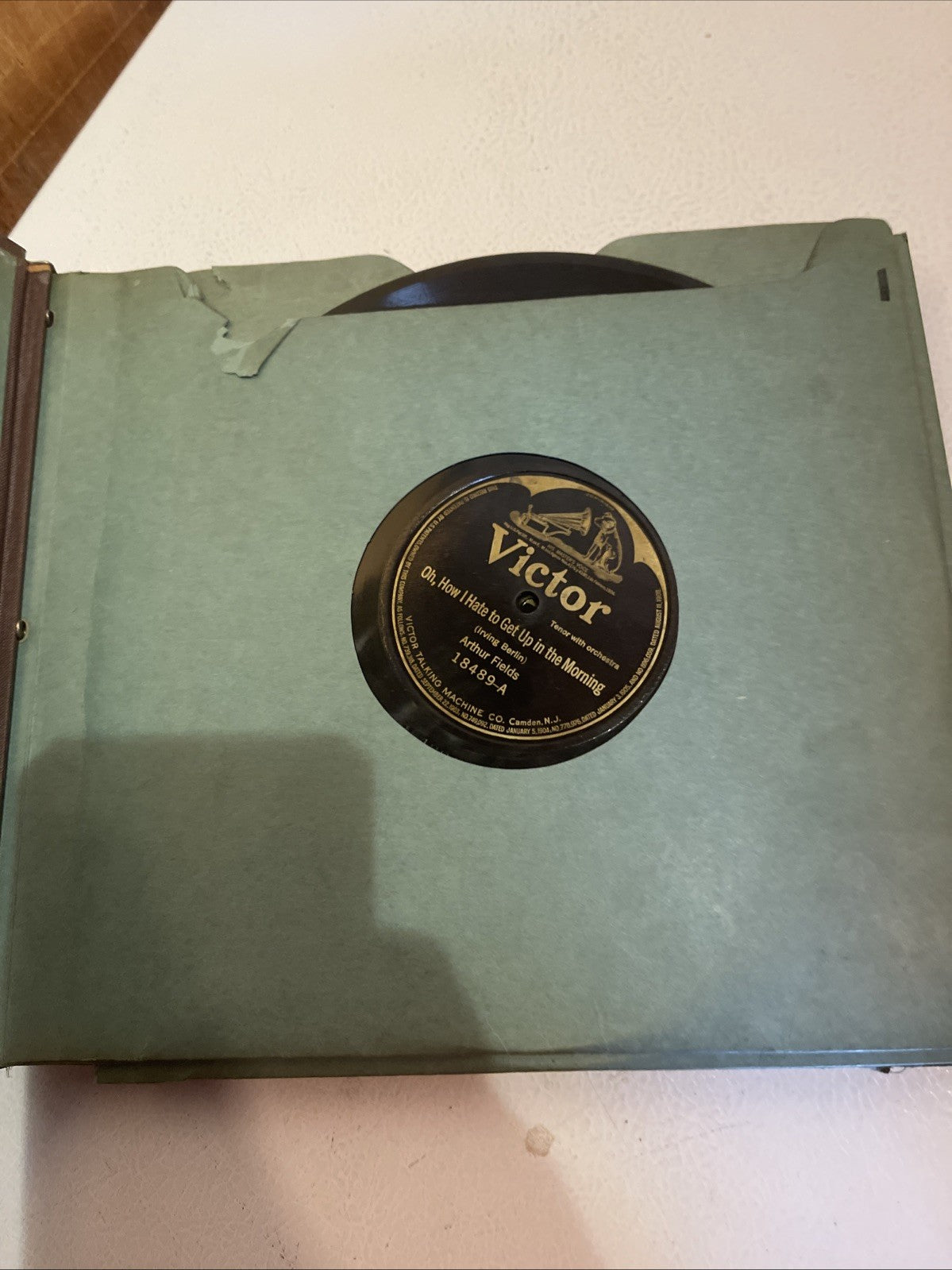 Antique Victor Victrola Record Collection Lot