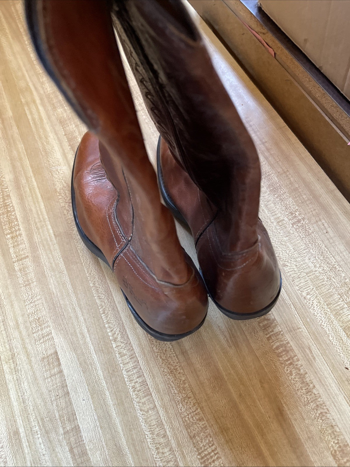 DD Tuff Cowboy Boots 10 D