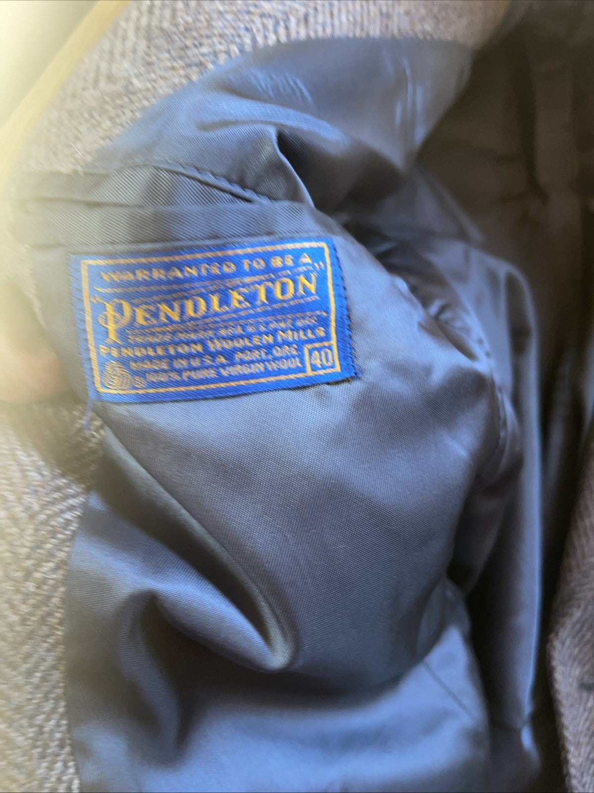 Vintage Pendleton Blazer 40