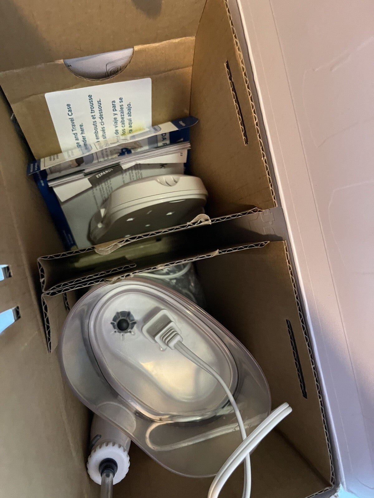 Waterpik Water Flosser Satin Ultra WP-140W Countertop Nano No Carrying Case