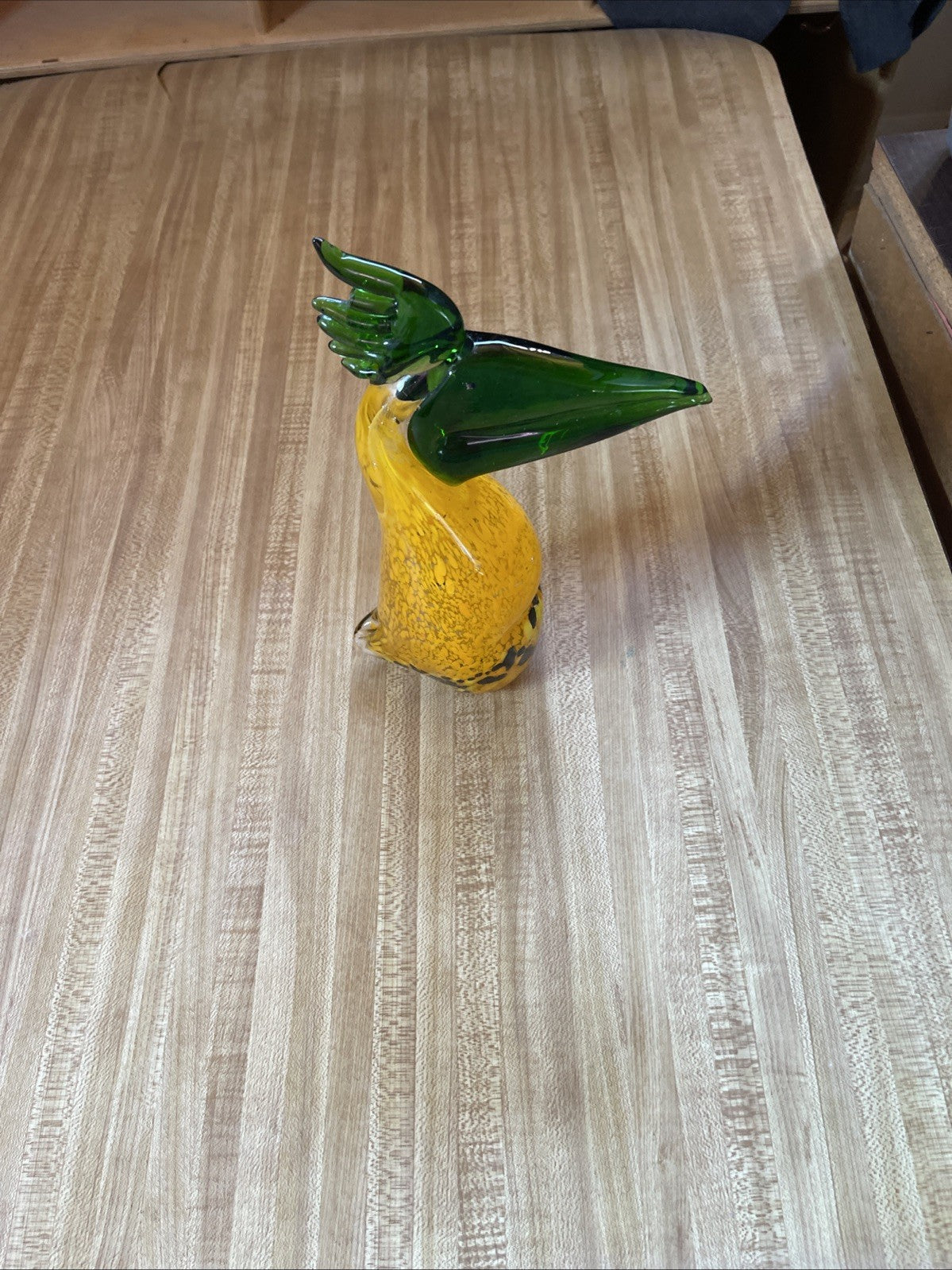 Vintage Toucan Hand Blown Glass 