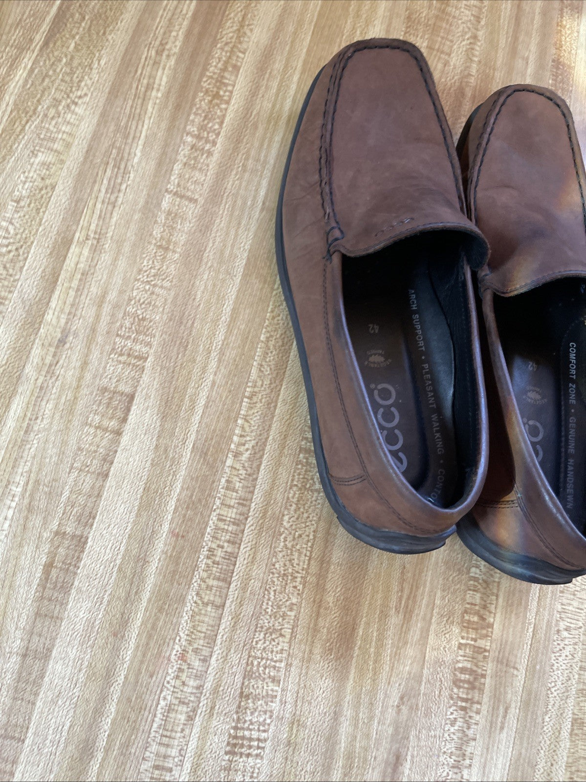 Ecco Leather Driving Shoes 42