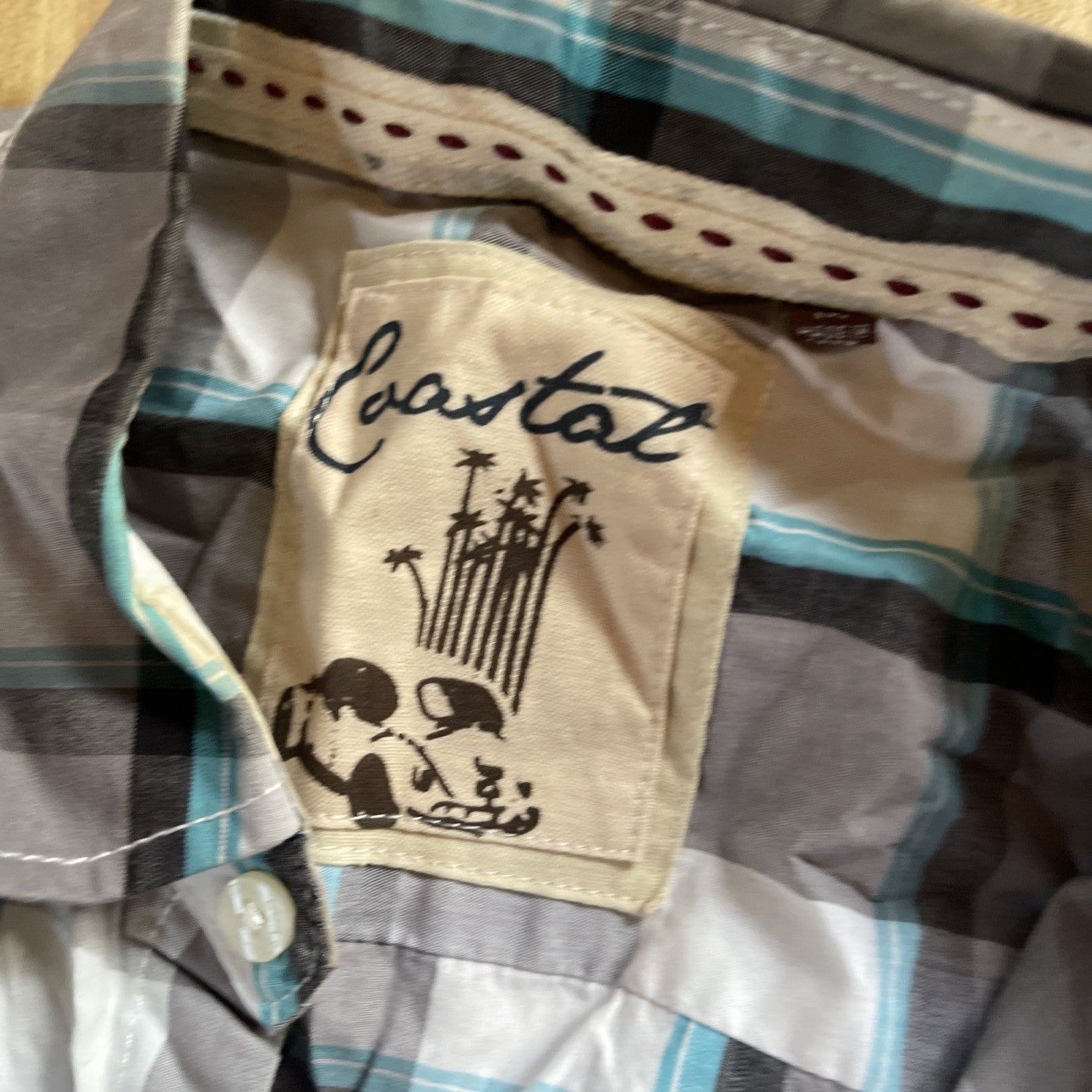Coastal Button Up Medium 