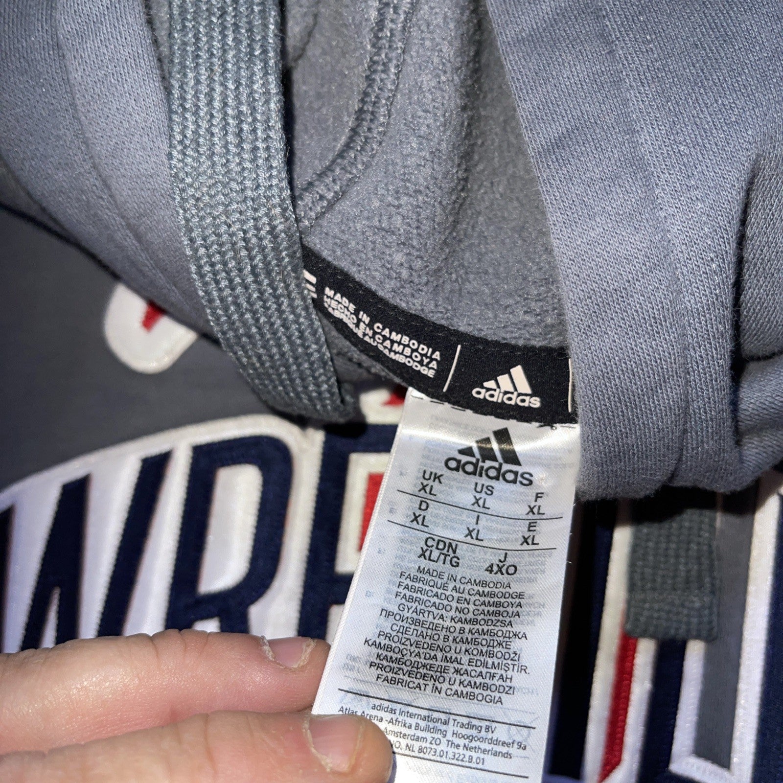 Adidas Team Issued Hoodie XL