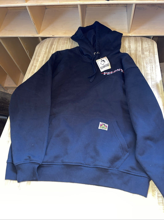 Ben Davis Felony Magazine Hoodie Large NWT 