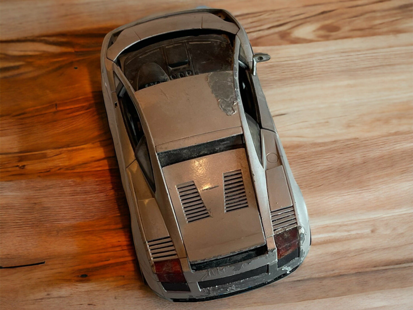 Diecast Lamborghini As Is Missing Headlights, Windows