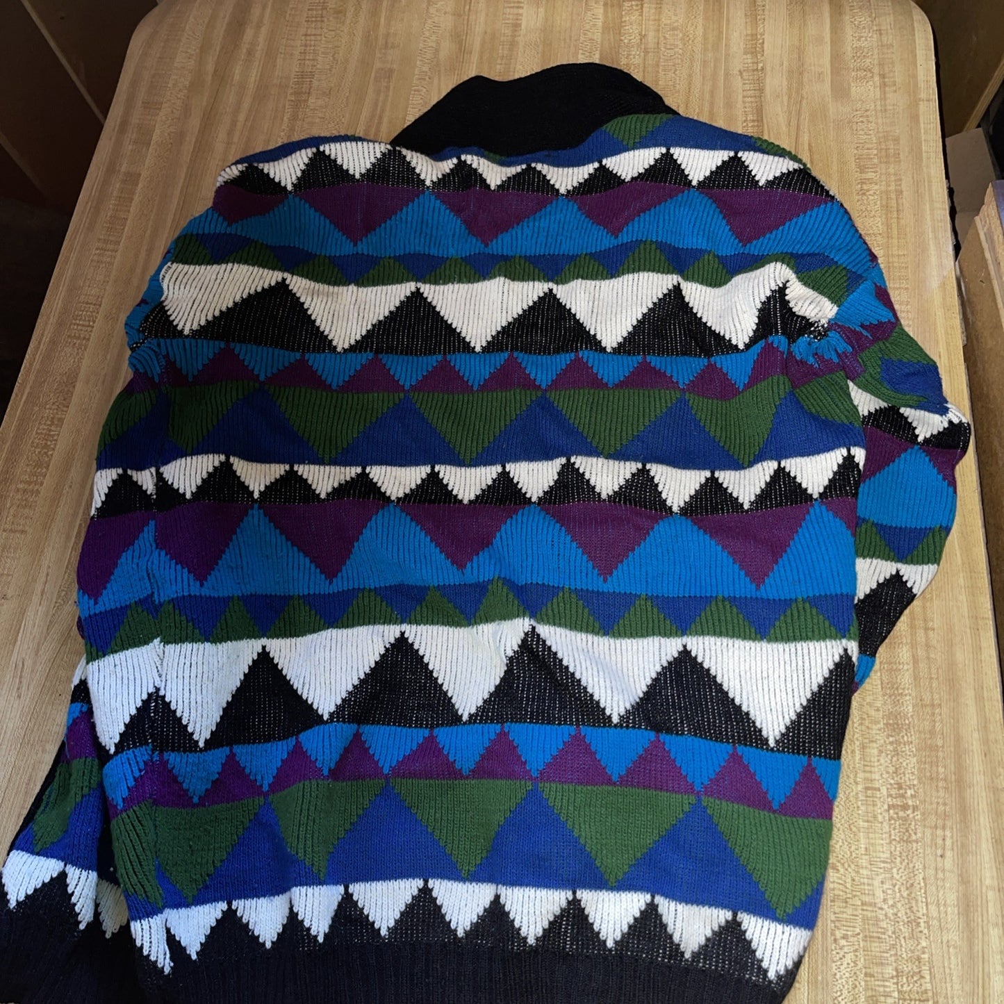 Vintage JJ Browne Cardigan Medium Aztec Southwestern 