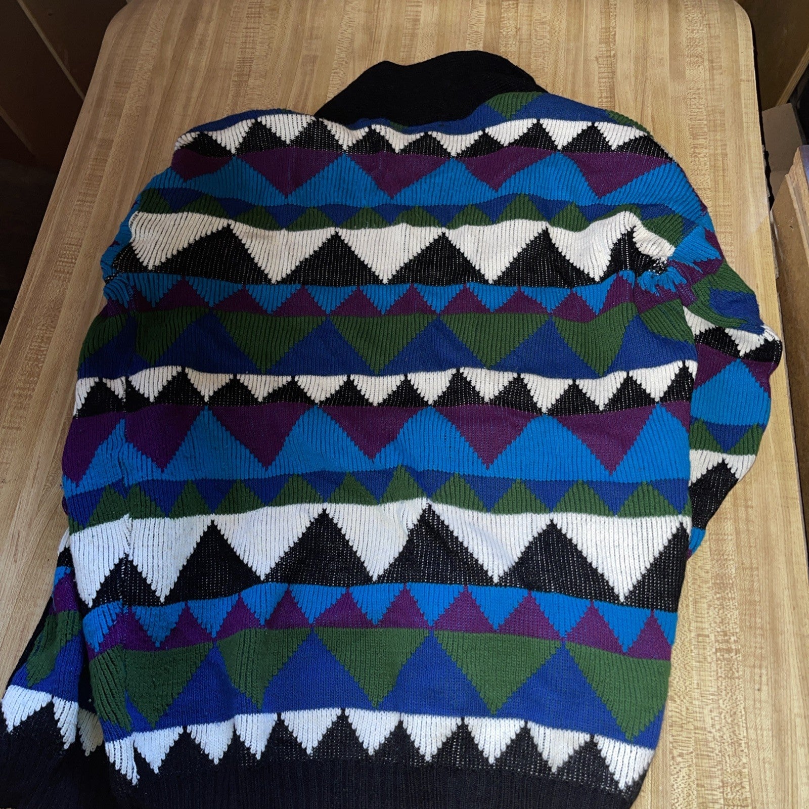 Vintage JJ Browne Cardigan Medium Aztec Southwestern 