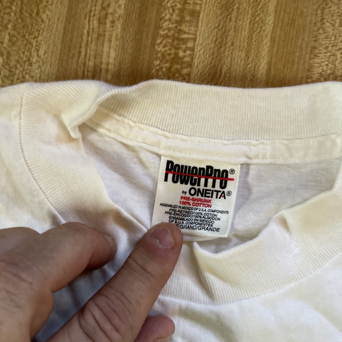 Vintage Oneitta T Shirt Large 