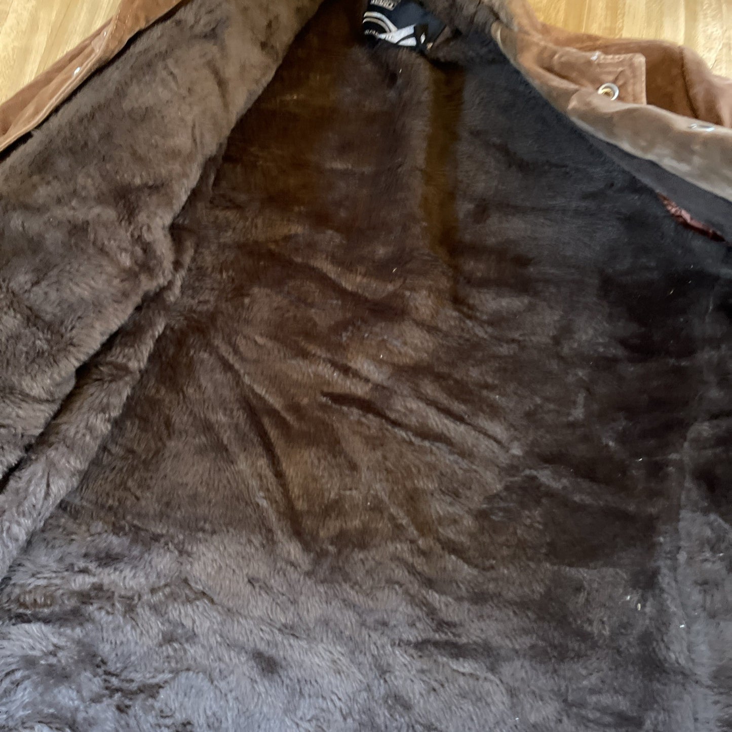 Vintage Montgomery Ward Suede Coat 