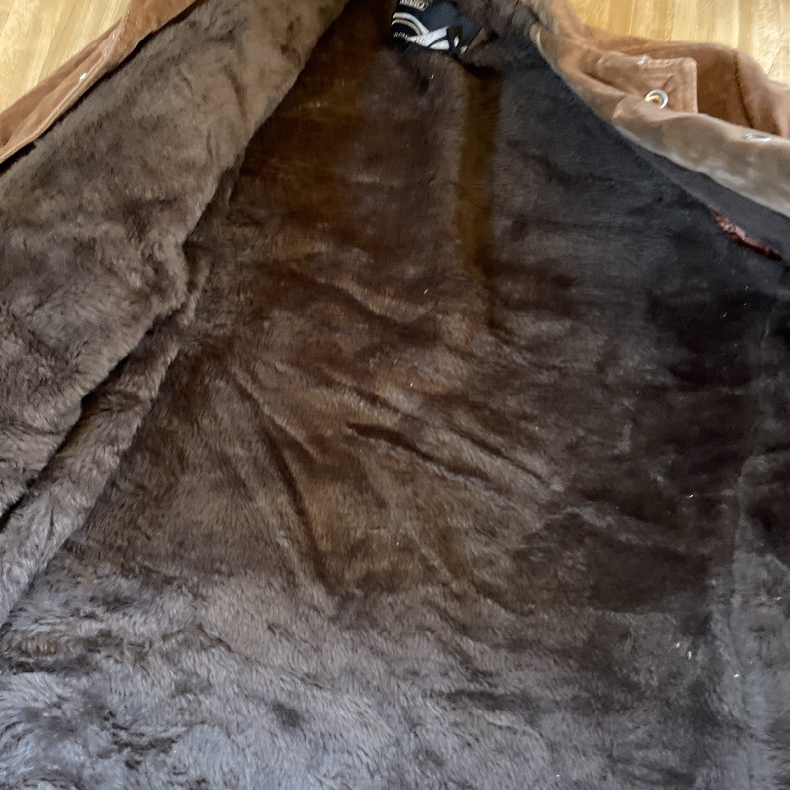 Vintage Montgomery Ward Suede Coat 