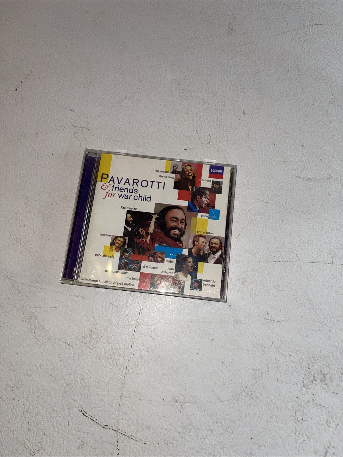 Pavarotti & Friends for War Child by Various (CD, 1996)