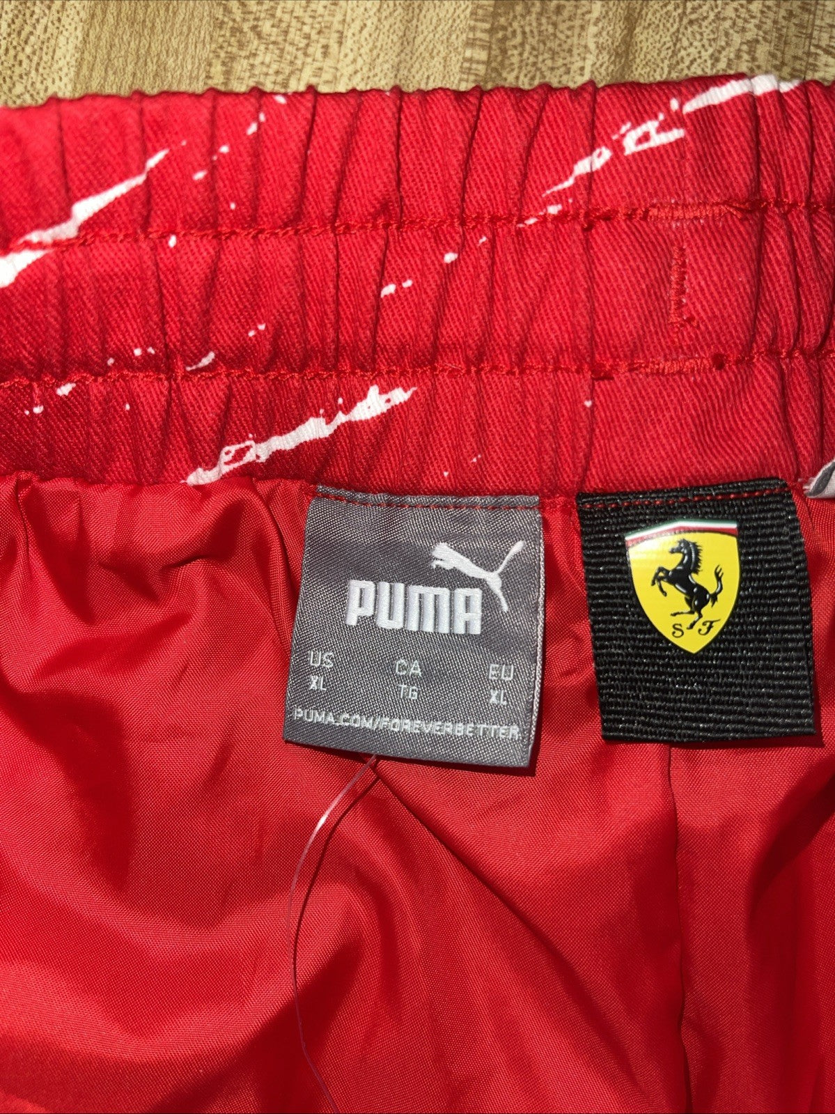 Scuderia Ferrari X Puma Joshua Vides Pants XL NWT
