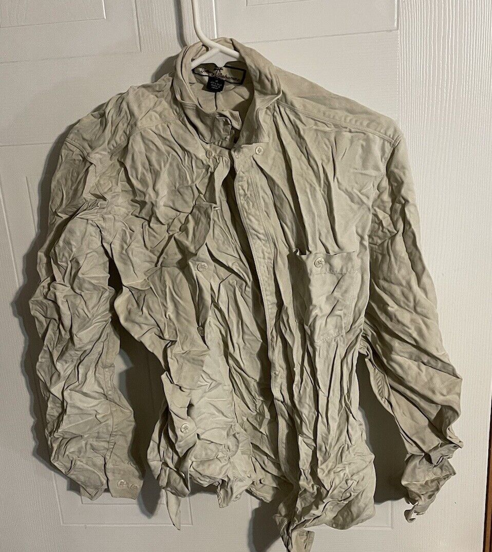 Tommy Bahama Silk Shirt Medium 