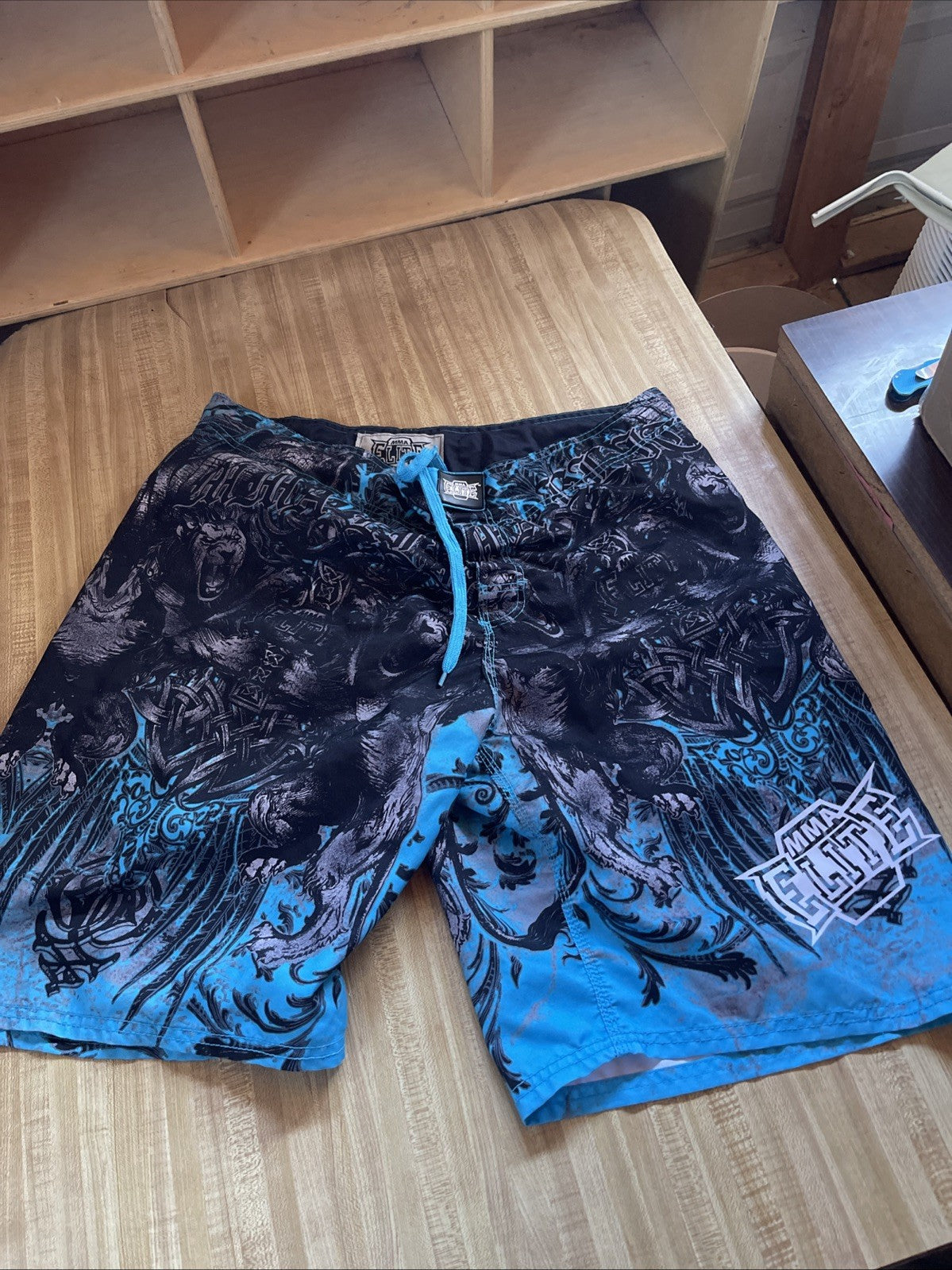 mma elite board shorts XL