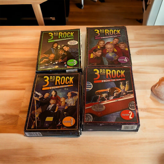 Season 1-4 3rd Rock From The Sun Dvd Lot