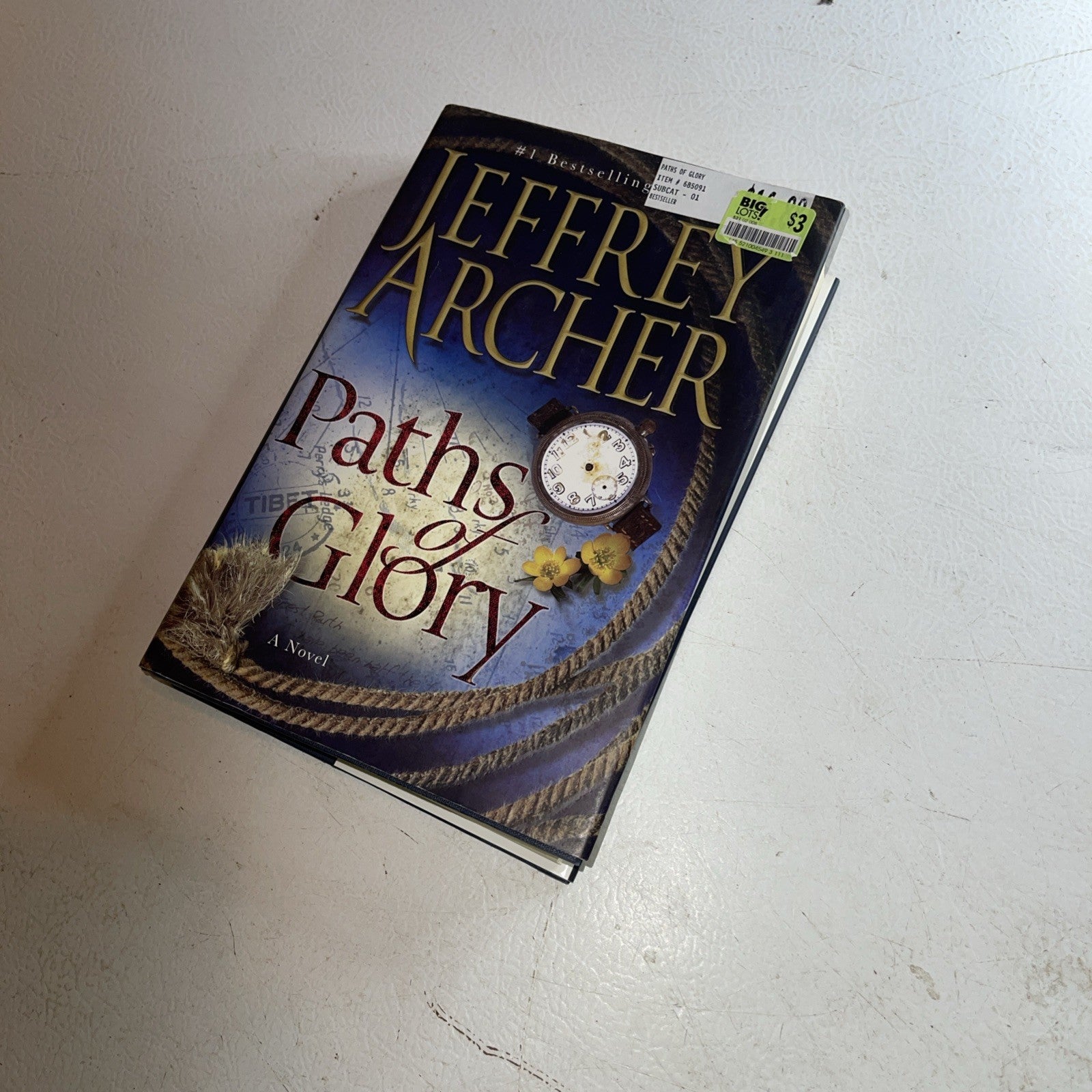 Paths of Glory by Jeffrey Archer (2009, Hardcover)