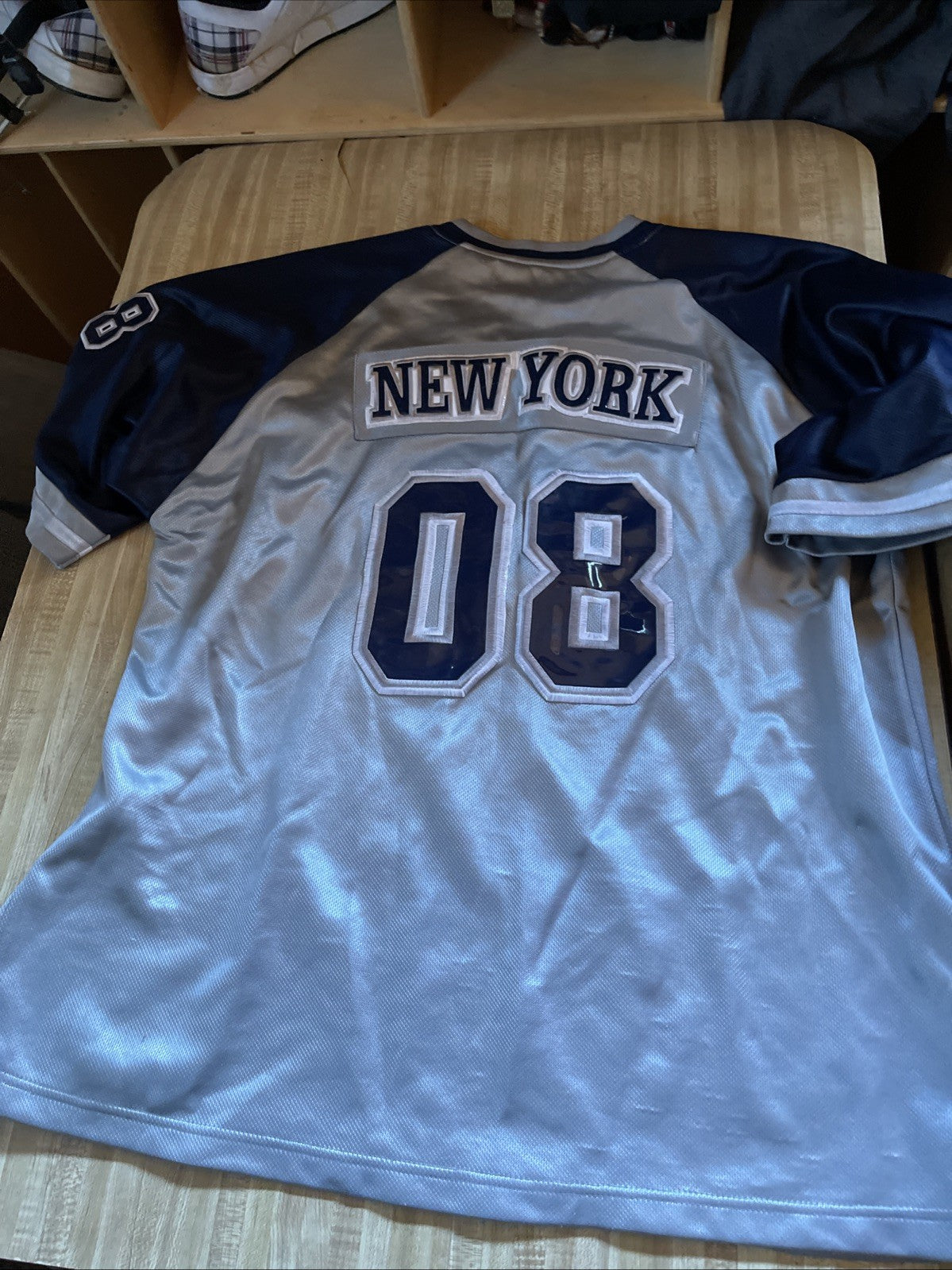 Vintage 2003 NYC 212 Football Jersey 2XL 
