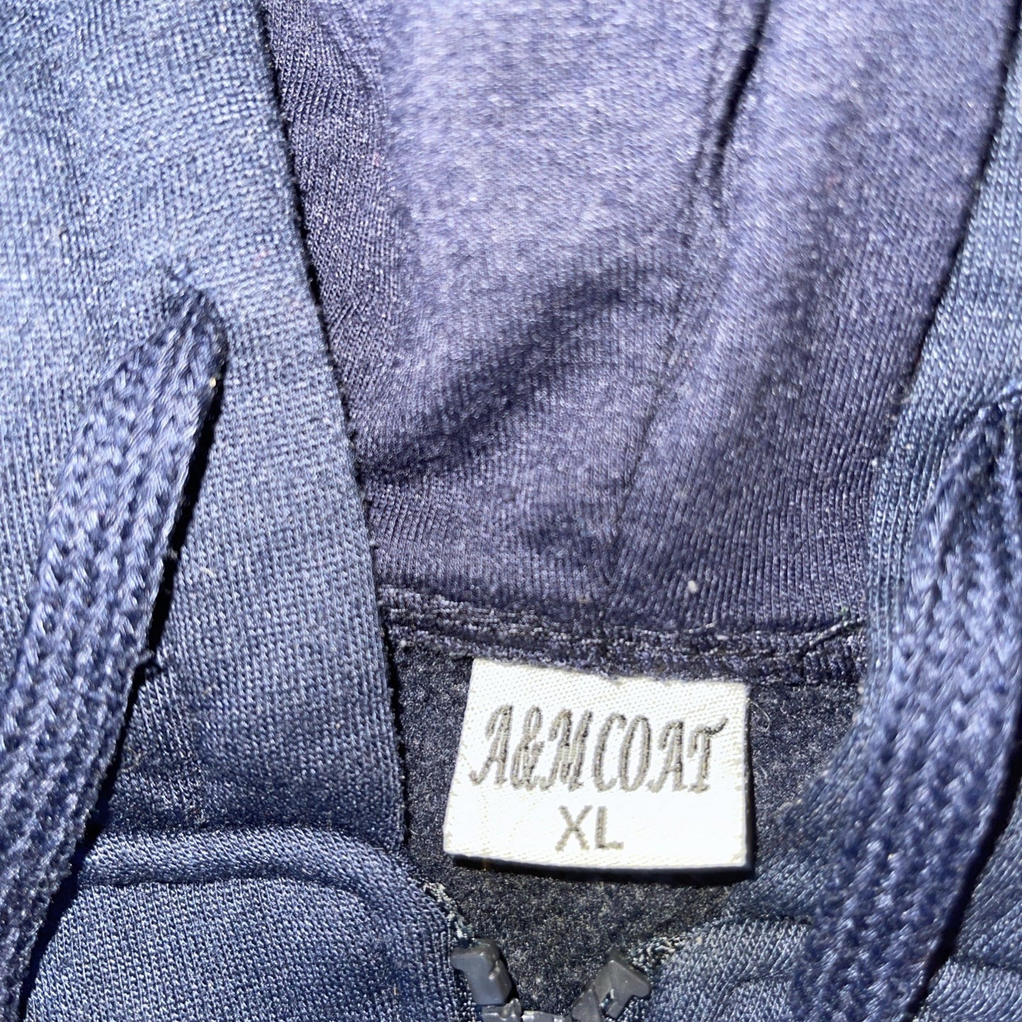 A&M Coat Italia Full Zip Hoodie XL
