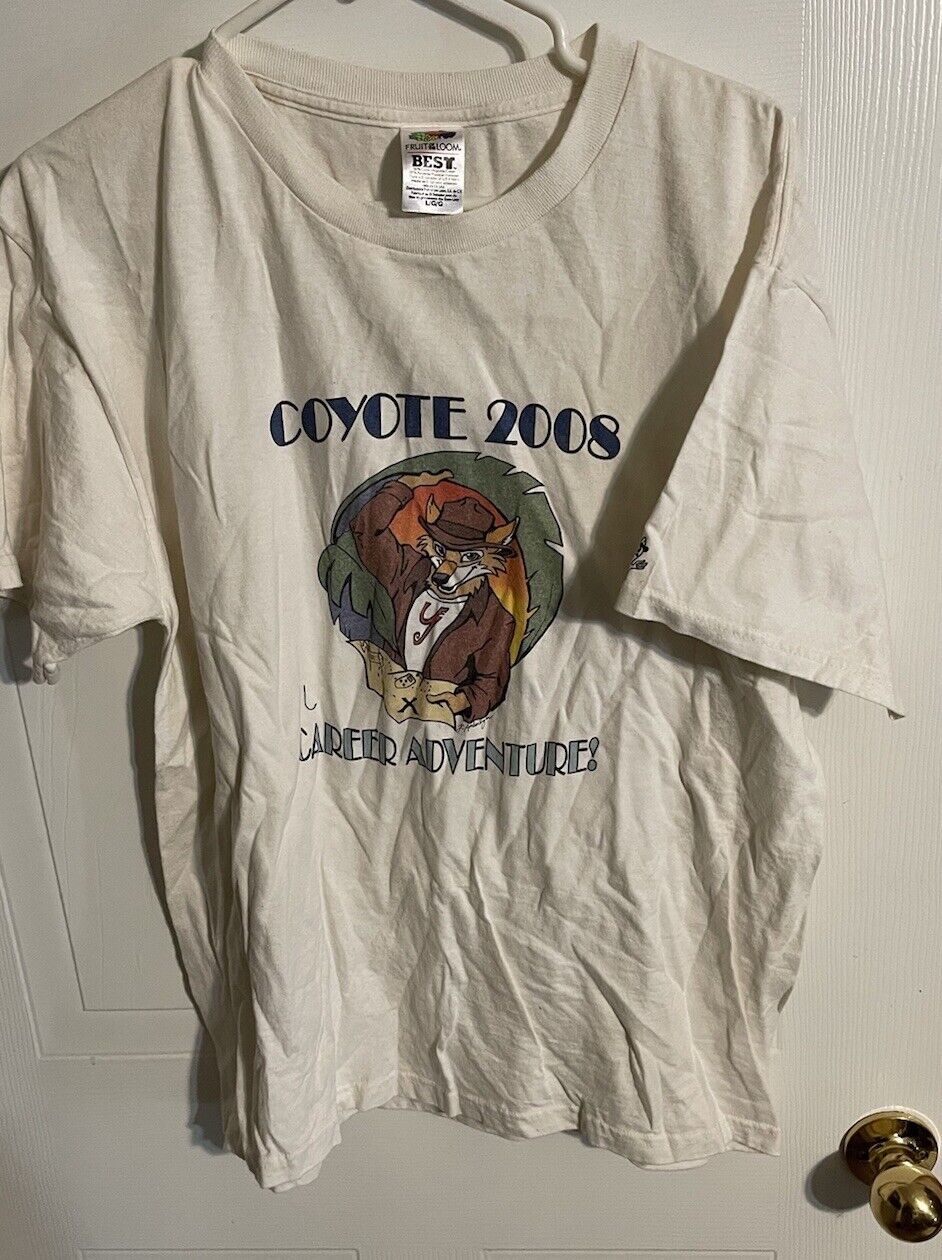 Coyote 2008 Career Adventure T Shirt Large 