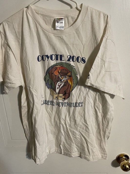 Coyote 2008 Career Adventure T Shirt Large 