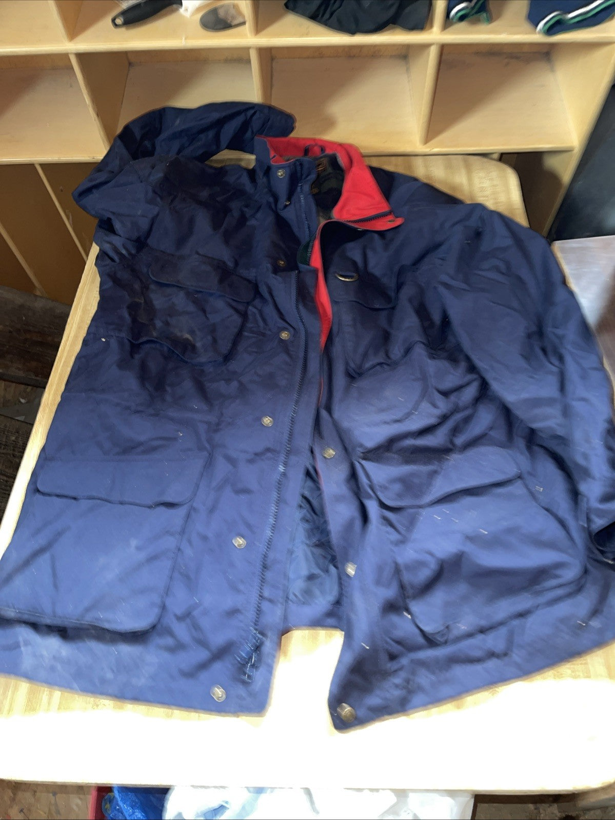 vintage eddie bauer chore jacket XXL 