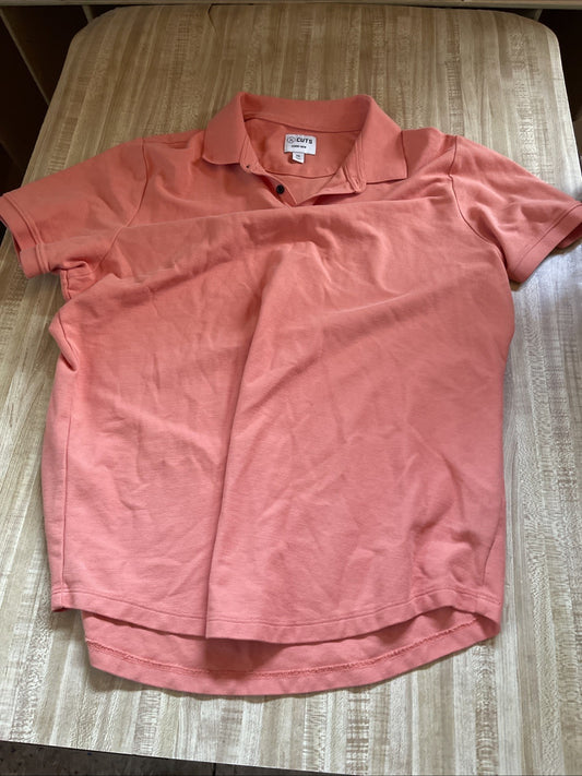 Cuts Curve Hem Polo XXL 