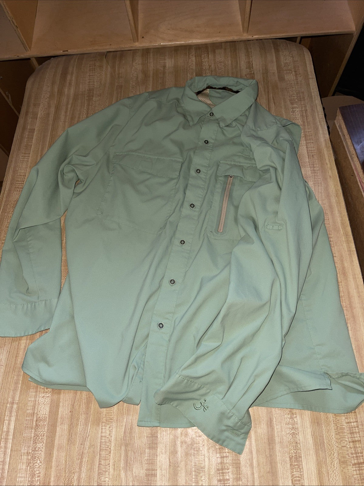 Three Forks Ranch Vented Shirt Large 