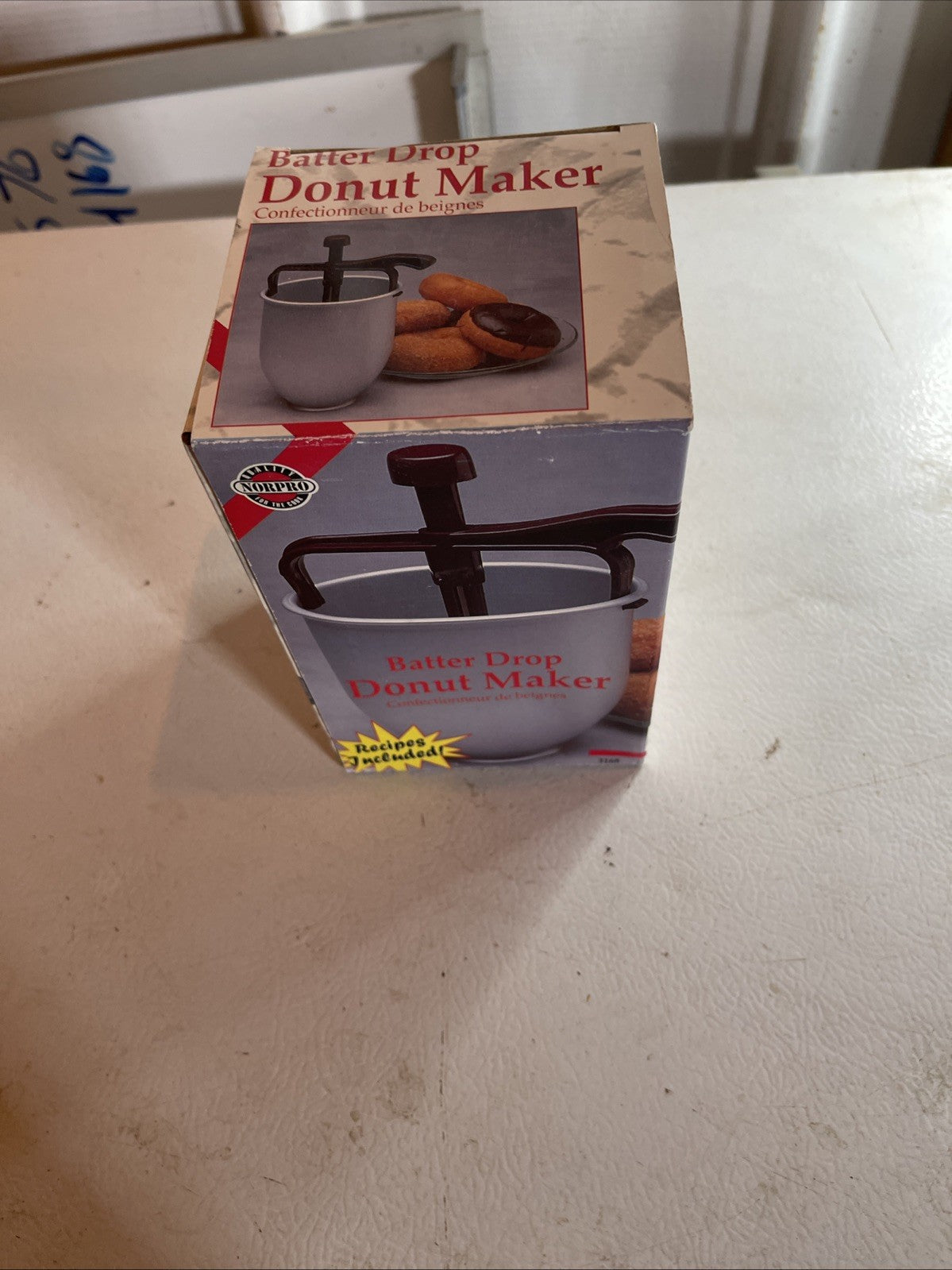 Norpro Batter Drop Donut Maker 2 Cup 16 oz Pancakes Waffles